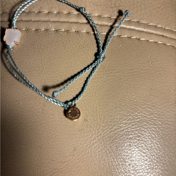 Puravida Rose Gold Smoke Seaglass adjustable Bracelet. In EUC! - Picture 3 of 5